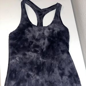 Lululemon marble racerback tank top size 4